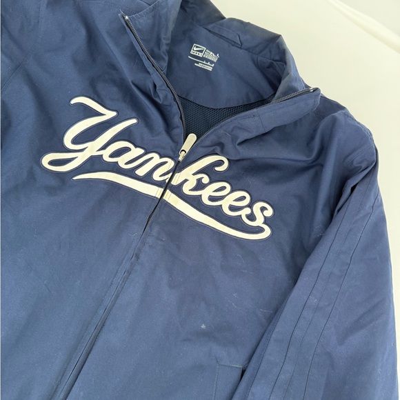 Nike Men’s Blue New York Yankees Zip Up Windbreaker Sz Large. - Picture 3 of 8